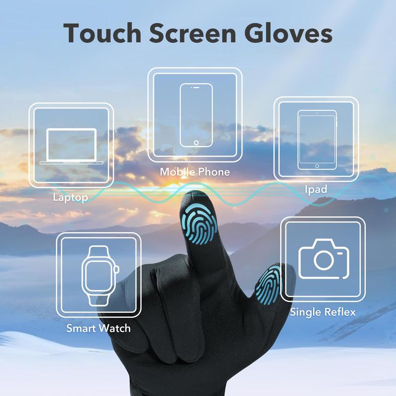 Gants chauffants Gants chauffants minces Gants chauffants électriques rechargeables à batterie avec batterie 7,4 V 2200 mAh Gants chauffants ultra-fins respirants pour le cyclisme, la conduite, le ski, le camping, la saisie en hiver