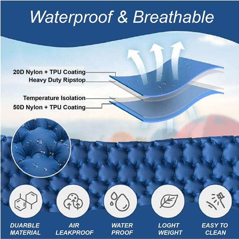 Self Inflatable Bed Tpu Mattress for Tent Inflatable Mat 2