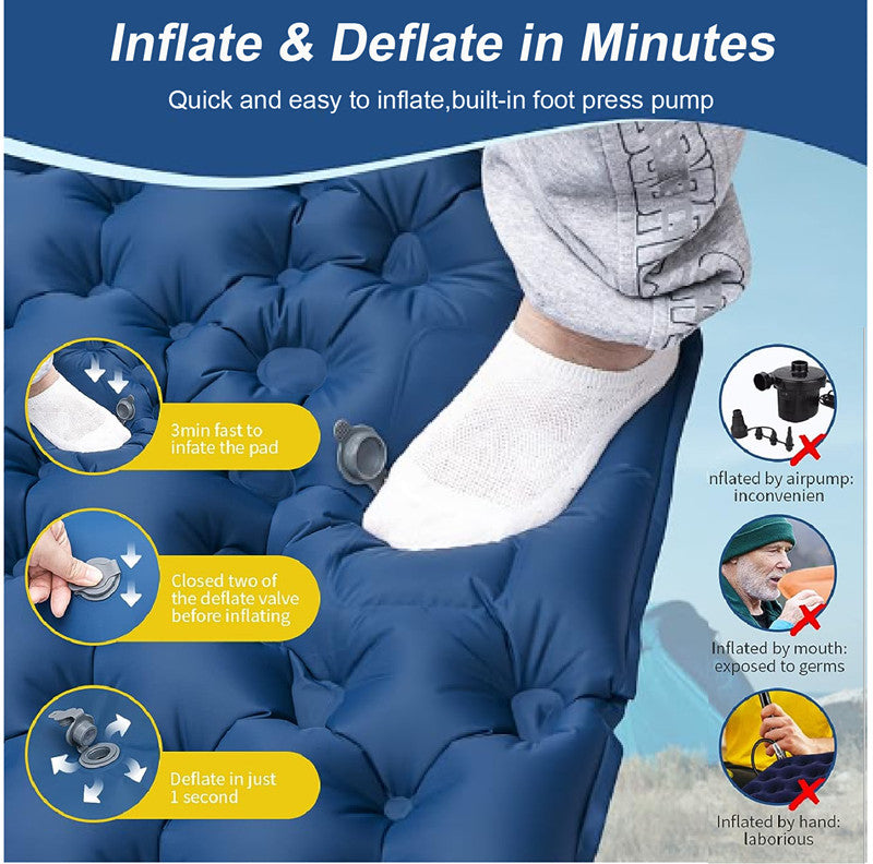 Self Inflatable Bed Tpu Mattress for Tent Inflatable Mat 2