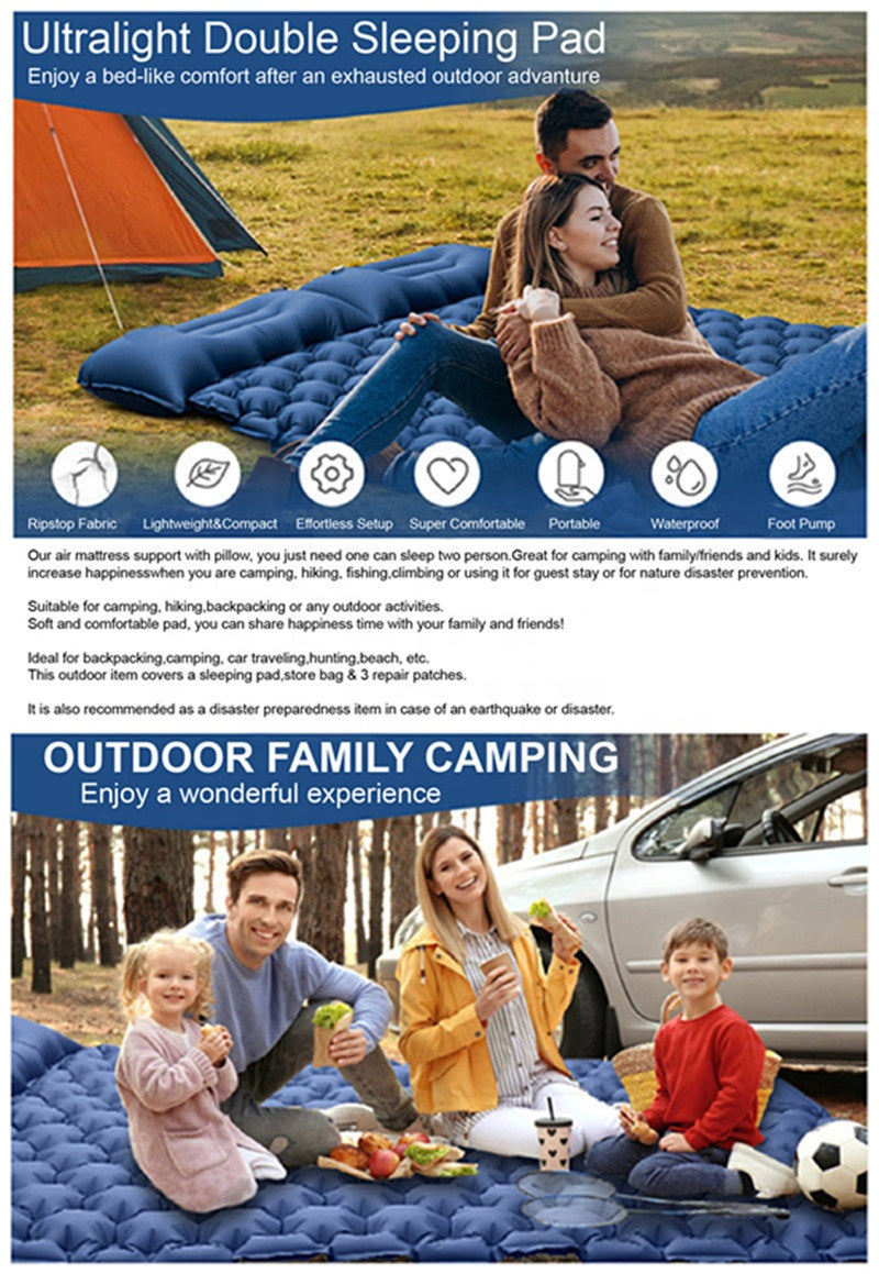 Self Inflatable Bed Tpu Mattress for Tent Inflatable Mat 2