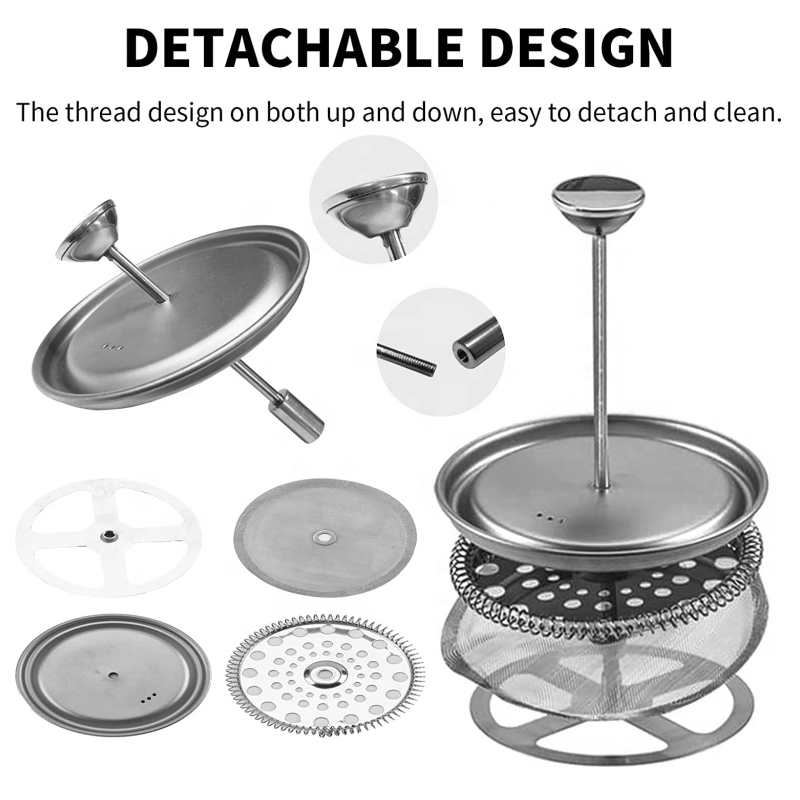 New Outdoor Camping Titanium Cup Tableware Stainless Steel Drinking Coffee Cup for Hiking Survival Cooking