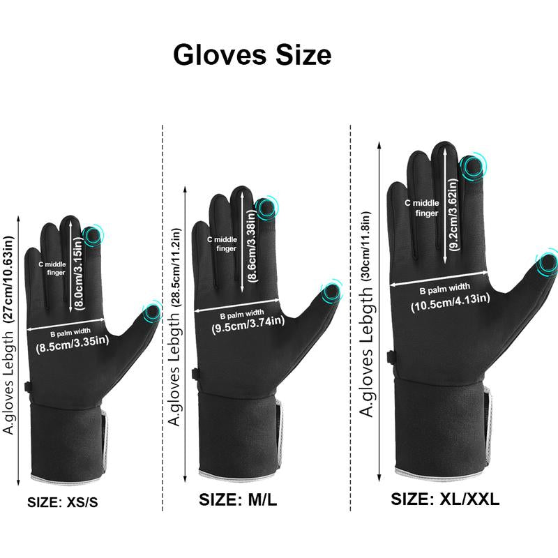 Gants chauffants Gants chauffants minces Gants chauffants électriques rechargeables à batterie avec batterie 7,4 V 2200 mAh Gants chauffants ultra-fins respirants pour le cyclisme, la conduite, le ski, le camping, la saisie en hiver