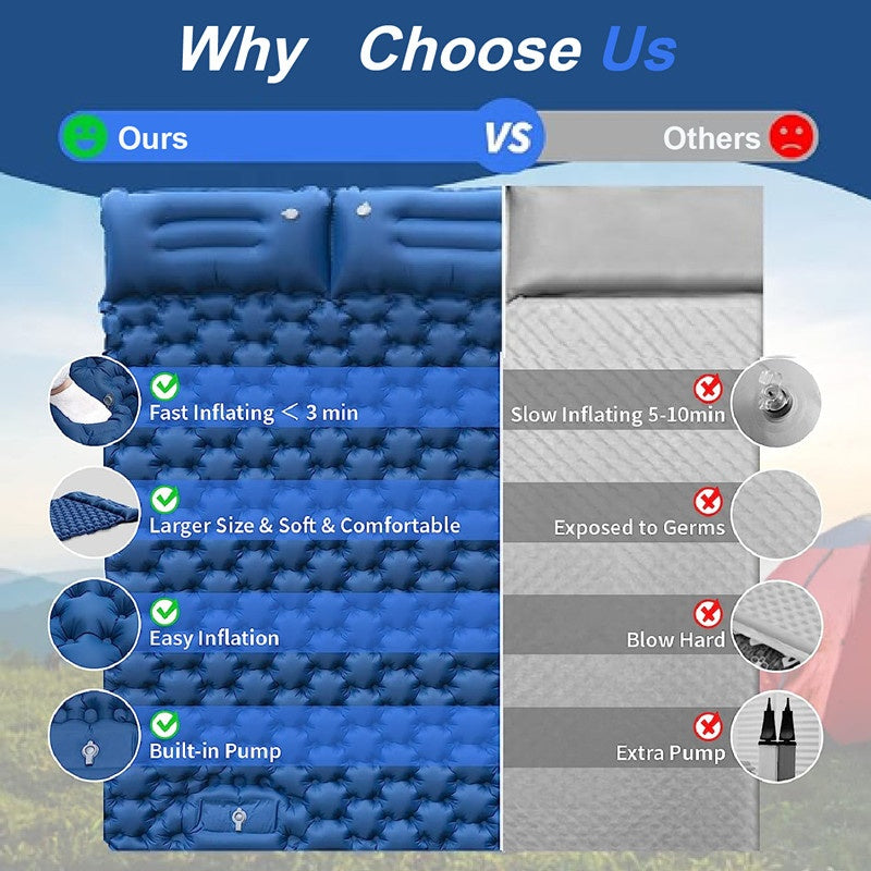 Self Inflatable Bed Tpu Mattress for Tent Inflatable Mat 2