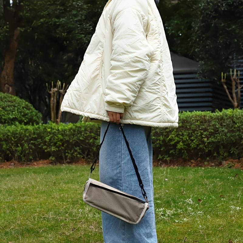 Chaise pliante Portable, sac à dos à bandoulière et poche, Design Compact et léger pour la plage, le Camping, les pique-niques, la pêche, la randonnée et les voyages en famille, chaise de Camping pliante, essentiels de pique-nique, 1 pièce