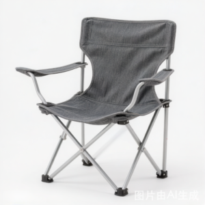 Camping Folding Chair - Ultralight Aluminum with Ergonomic Back Support