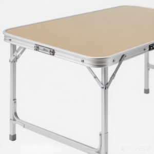 Aluminum Roulock Table - Portable Foldable Camping Picnic Table with Extension